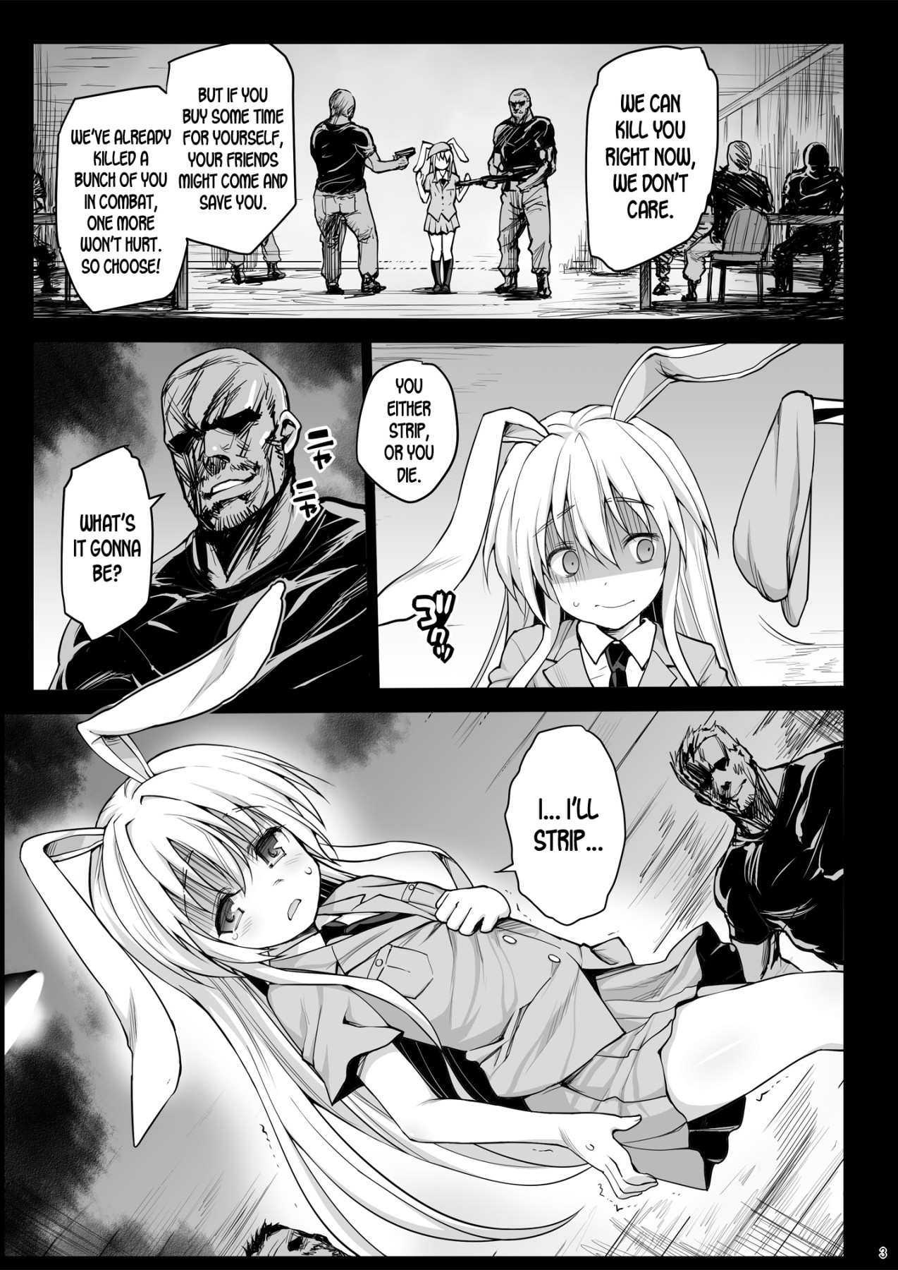 Hentai Manga Comic-Loli Udonge's H Misfortune-Read-4